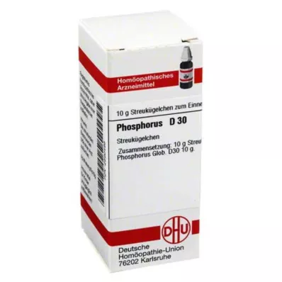 PHOSPHORUS D 30 globuli, 10 g