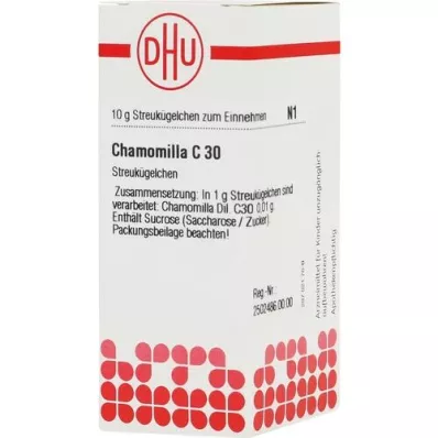CHAMOMILLA C 30 globuli, 10 g