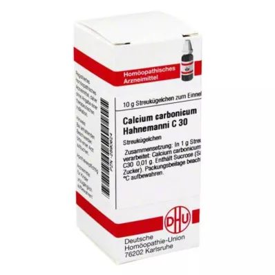CALCIUM CARBONICUM Hahnemanni C 30 globuli, 10 g CALCIUM CARBONICUM Hahnemanni C 30 globuli, 10 g
