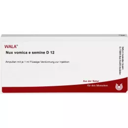 NUX VOMICA E semine D 12 fiale, 10X1 ml