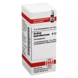 ACIDUM HYDROFLUORICUM D 12 globuli, 10 g