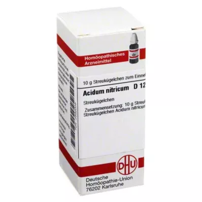 ACIDUM NITRICUM D 12 globuli, 10 g
