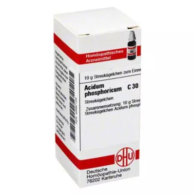 ACIDUM PHOSPHORICUM C 30 globuli, 10 g ACIDUM PHOSPHORICUM C 30 globuli, 10 g