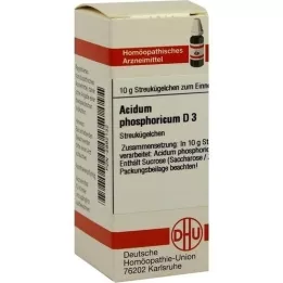 ACIDUM PHOSPHORICUM D 3 globuli, 10 g