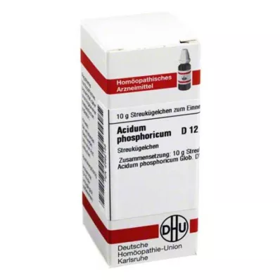 ACIDUM PHOSPHORICUM D 12 globuli, 10 g