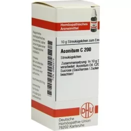 ACONITUM C 200 globuli, 10 g