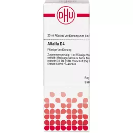 ALFALFA Diluizione D 4, 20 ml