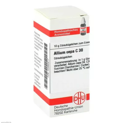 ALLIUM CEPA C 30 globuli, 10 g