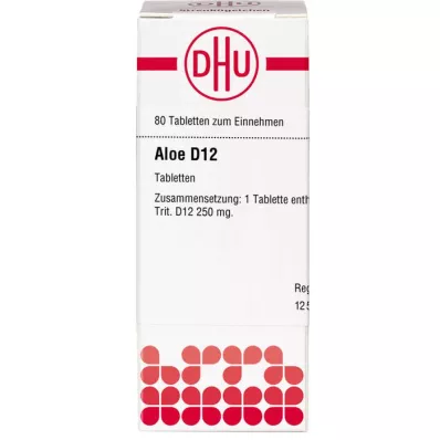 ALOE D 12 compresse, 80 pz