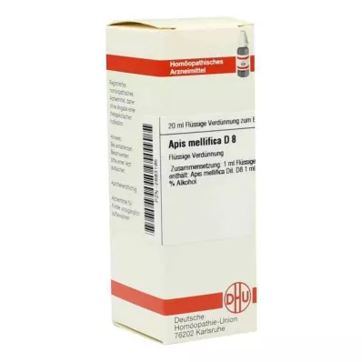 APIS MELLIFICA D 8 diluizione, 20 ml