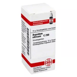 ARGENTUM NITRICUM C 200 globuli, 10 g