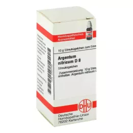 ARGENTUM NITRICUM D 8 globuli, 10 g