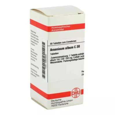 ARSENICUM ALBUM C 30 compresse, 80 pz