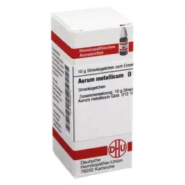 AURUM METALLICUM D 12 globuli, 10 g