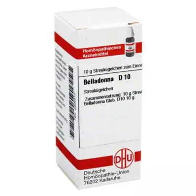 BELLADONNA D 10 globuli, 10 g