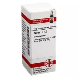 BORAX D 12 globuli, 10 g