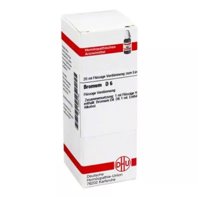 BROMUM D 6 Diluizione, 20 ml