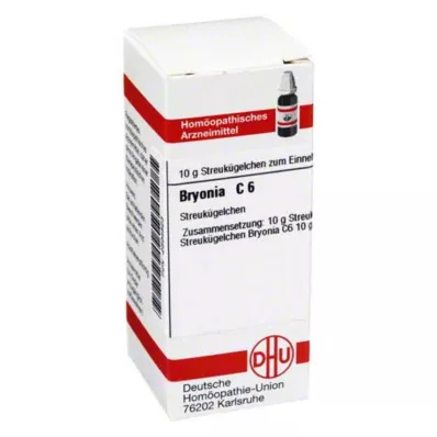 BRYONIA C 6 globuli, 10 g BRYONIA C 6 globuli, 10 g