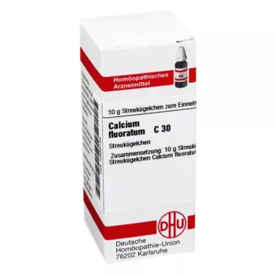 CALCIUM FLUORATUM C 30 globuli, 10 g