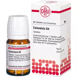 CALENDULA D 4 compresse, 80 pz