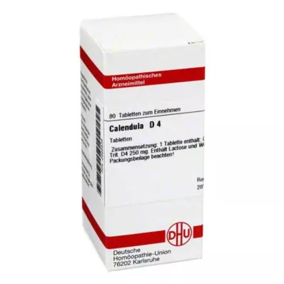 CALENDULA D 4 compresse, 80 pz