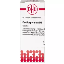 CARDIOSPERMUM D 4 compresse, 80 pz