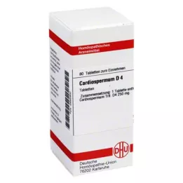 CARDIOSPERMUM D 4 compresse, 80 pz