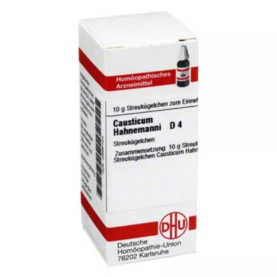 CAUSTICUM HAHNEMANNI D 4 globuli, 10 g CAUSTICUM HAHNEMANNI D 4 globuli, 10 g