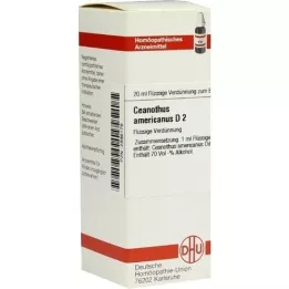 CEANOTHUS AMERICANUS D 2 Diluizione, 20 ml