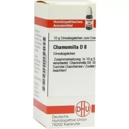 CHAMOMILLA D 8 globuli, 10 g