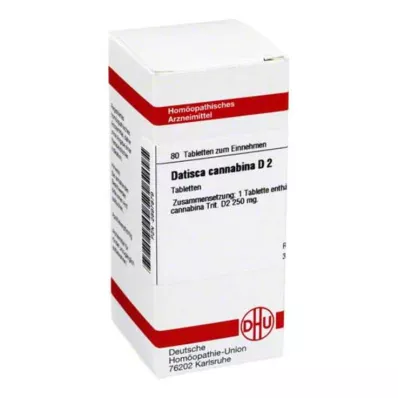 DATISCA cannabina D 2 compresse, 80 pz DATISCA cannabina D 2 compresse, 80 pz