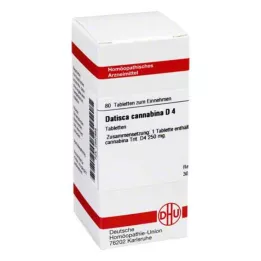 DATISCA cannabina D 4 compresse, 80 pz