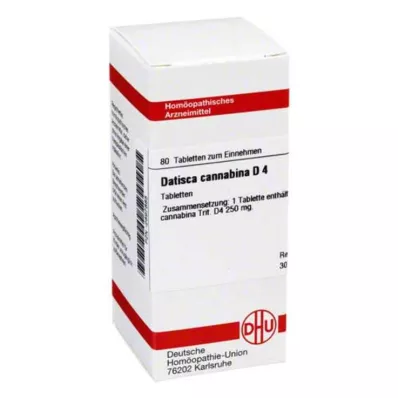 DATISCA cannabina D 4 compresse, 80 pz DATISCA cannabina D 4 compresse, 80 pz