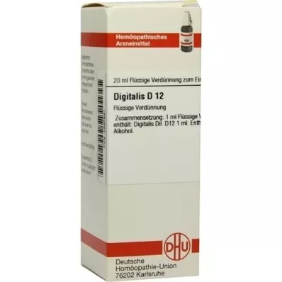 DIGITALIS D 12 Diluizione, 20 ml