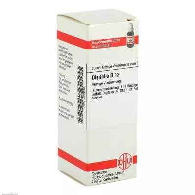 DIGITALIS D 12 Diluizione, 20 ml