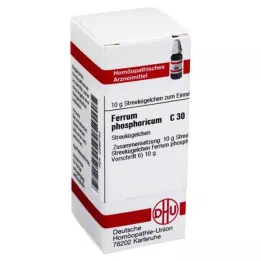 FERRUM PHOSPHORICUM C 30 globuli, 10 g