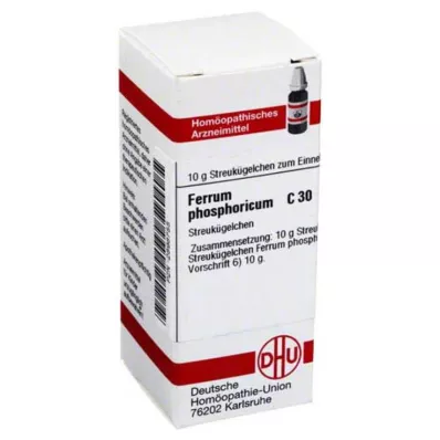 FERRUM PHOSPHORICUM C 30 globuli, 10 g FERRUM PHOSPHORICUM C 30 globuli, 10 g