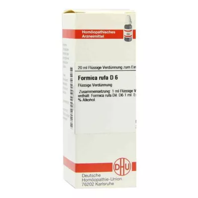 FORMICA RUFA D 6 Diluizione, 20 ml