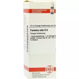 FORMICA RUFA D 6 Diluizione, 20 ml