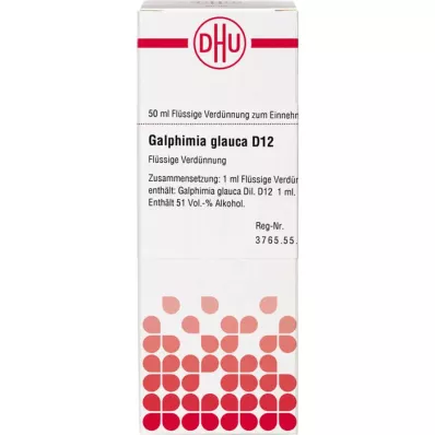 GALPHIMIA GLAUCA D 12 Diluizione, 50 ml
