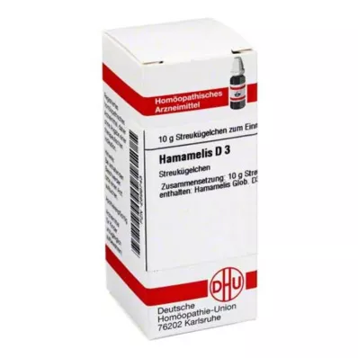 HAMAMELIS D 3 globuli, 10 g