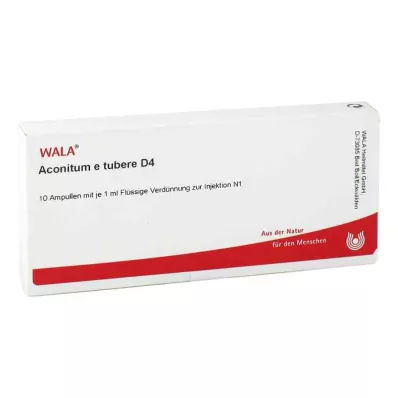 ACONITUM E tubetto D 4 fiale, 10X1 ml ACONITUM E tubetto D 4 fiale, 10X1 ml