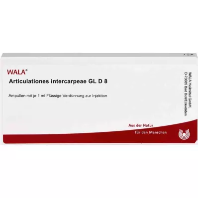 ARTICULATIONES intercarpeae GL D 8 fiale, 10X1 ml ARTICULATIONES intercarpeae GL D 8 fiale, 10X1 ml