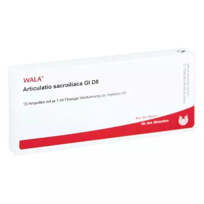 ARTICULATIO sacroiliaca GL D 8 fiale, 10X1 ml ARTICULATIO sacroiliaca GL D 8 fiale, 10X1 ml