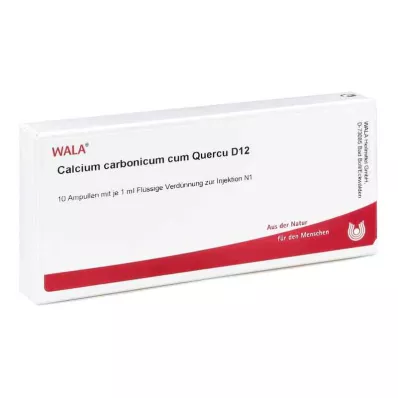 CALCIUM CARBONICUM CUM quercus D 12 fiale, 10X1 ml CALCIUM CARBONICUM CUM quercus D 12 fiale, 10X1 ml