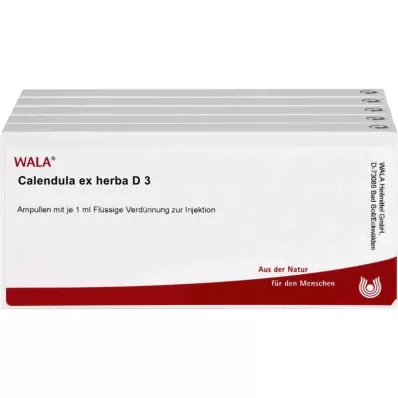 CALENDULA EX Herba D 3 fiale, 50X1 ml CALENDULA EX Herba D 3 fiale, 50X1 ml