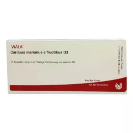 CARDUUS MARIANUS E fructibus D 3 Fiale, 10X1 ml