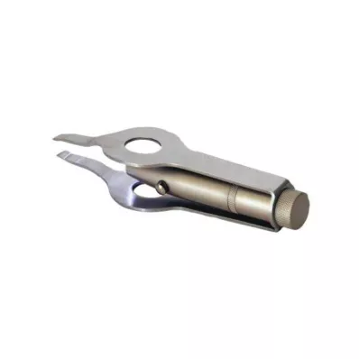 NIPPES Pinzette inossidabili con luce No.767E, 1 pz