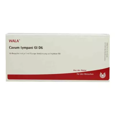 CAVUM timpani GL D 6 fiale, 10X1 ml