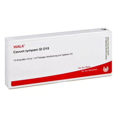 CAVUM timpani GL D 15 fiale, 10X1 ml CAVUM timpani GL D 15 fiale, 10X1 ml